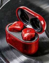 True Wireless Headphones Earphones Sabbat E12 NeoN Red 2