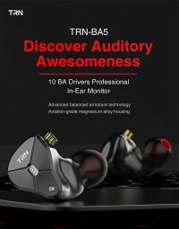 TRN BA5 In ear monitors 2