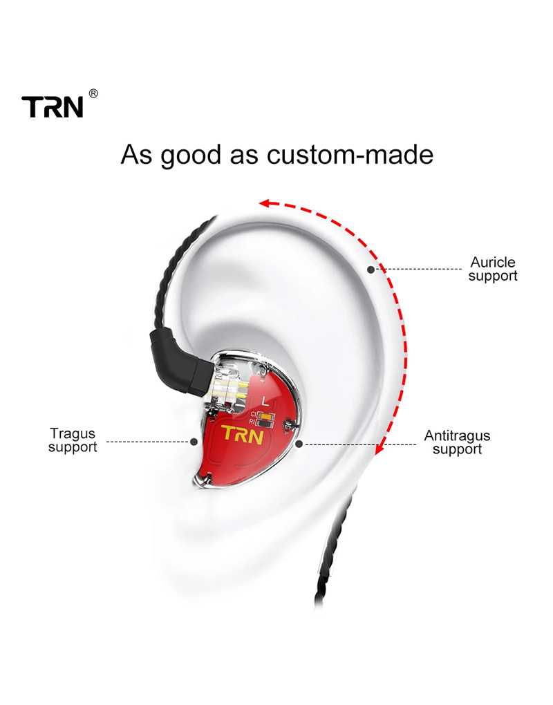 TRN V30 In ear monitors 4